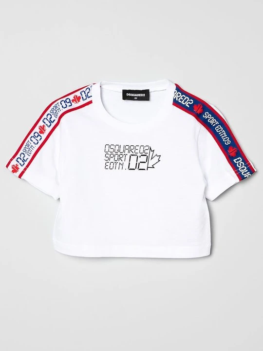 Zdjęcie produktu T-shirt z nadrukiem Dsquared2 biały