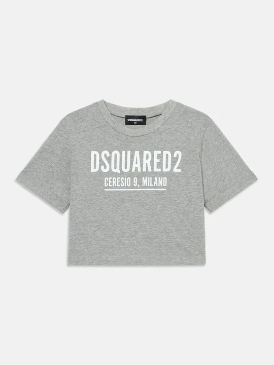 Zdjęcie produktu T-shirt z nadrukiem Dsquared2 szary