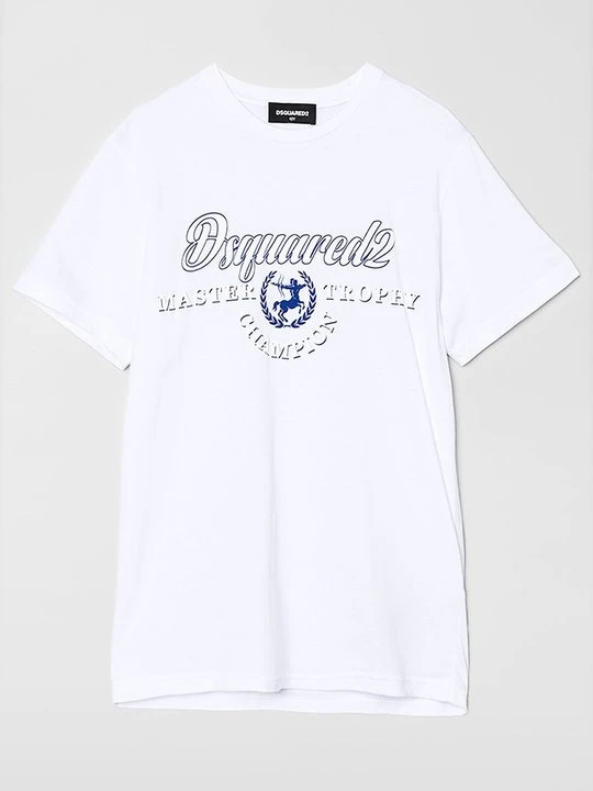 Zdjęcie produktu T-shirt z nadrukiem Dsquared2 biały