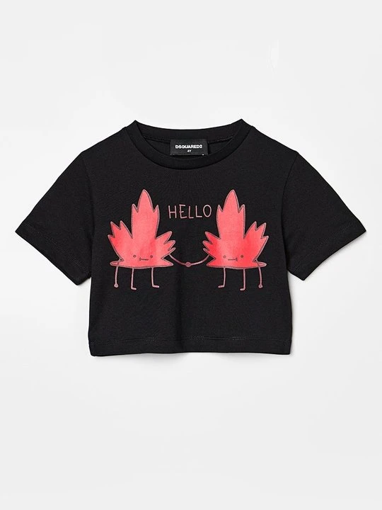 Zdjęcie produktu T-shirt z nadrukiem Dsquared2 czarny