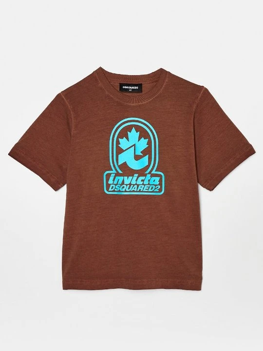 Zdjęcie produktu T-shirt z nadrukiem Dsquared2 czarny