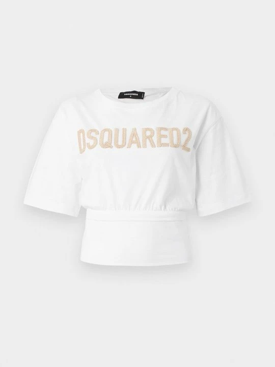 Zdjęcie produktu T-shirt z nadrukiem Dsquared2 biały