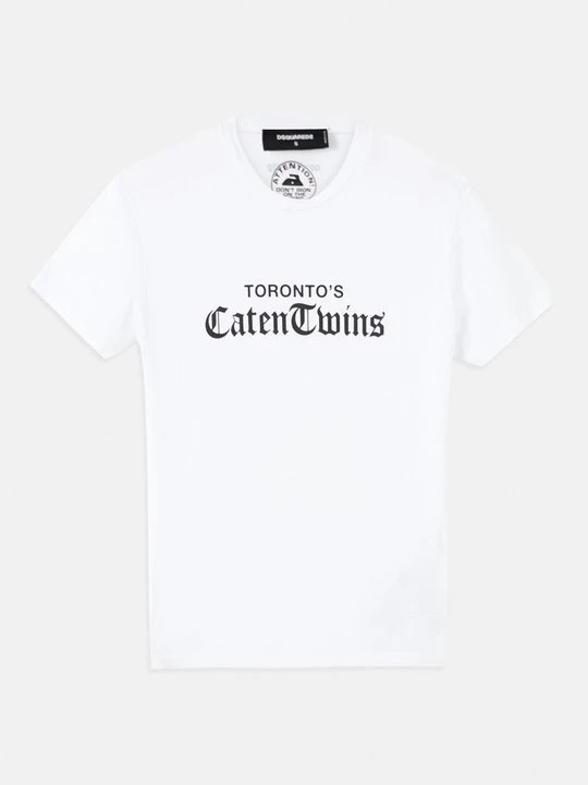 Zdjęcie produktu T-shirt z nadrukiem Dsquared2 biały