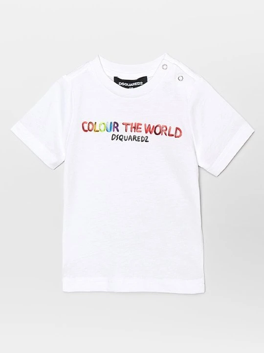 Zdjęcie produktu T-shirt z nadrukiem Dsquared2 biały
