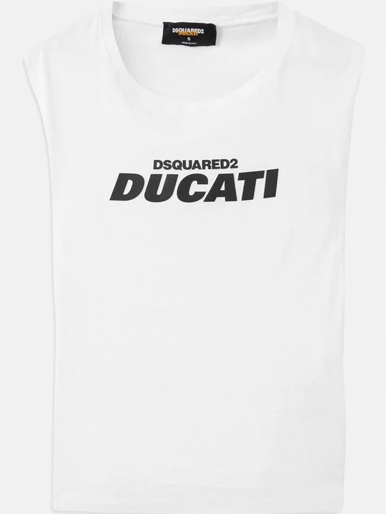 Zdjęcie produktu T-shirt z nadrukiem Dsquared2 biały