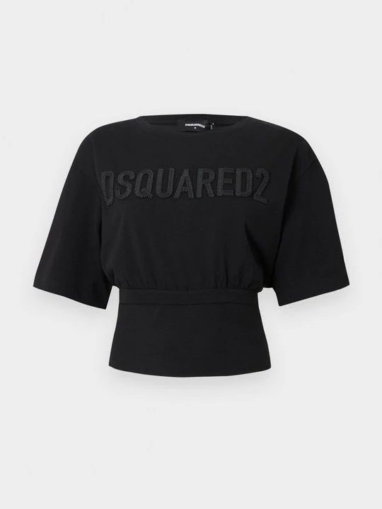 Zdjęcie produktu T-shirt z nadrukiem Dsquared2 czarny