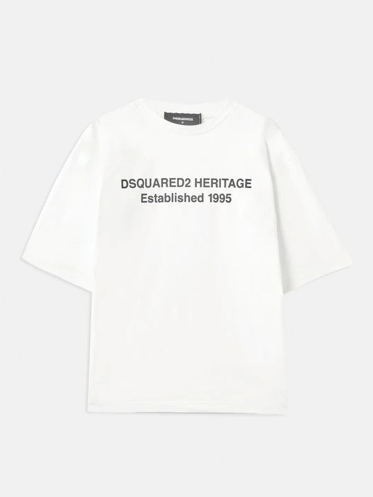 Zdjęcie produktu T-shirt z nadrukiem Dsquared2 biały