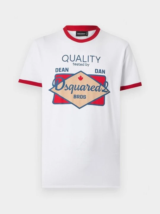 Zdjęcie produktu T-shirt z nadrukiem Dsquared2 biały