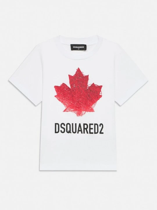 Zdjęcie produktu T-shirt z nadrukiem Dsquared2 biały