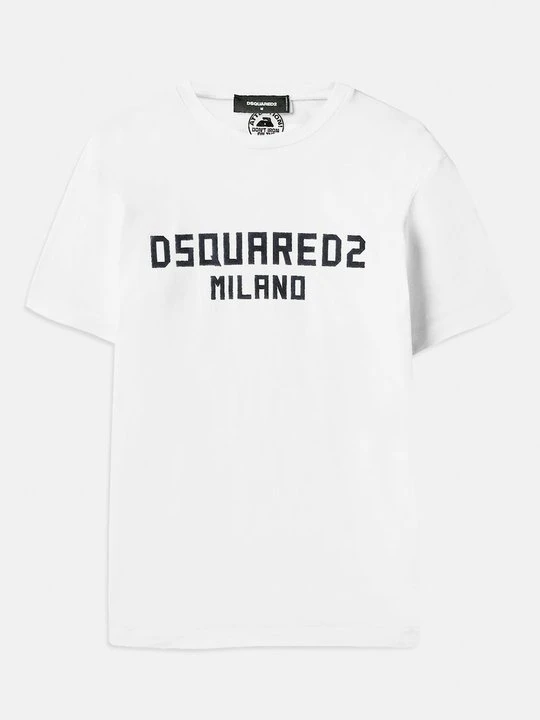 Zdjęcie produktu T-shirt z nadrukiem Dsquared2 czarny