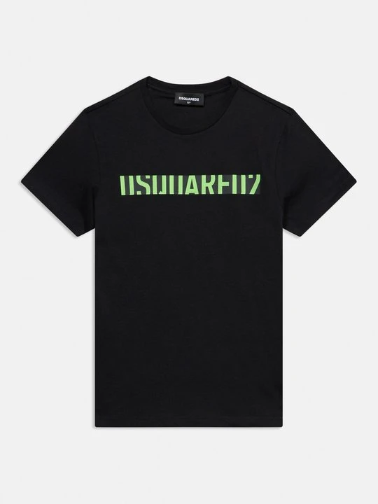 Zdjęcie produktu T-shirt z nadrukiem Dsquared2 czarny