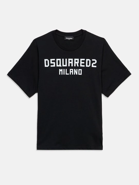 Zdjęcie produktu T-shirt z nadrukiem Dsquared2 czarny