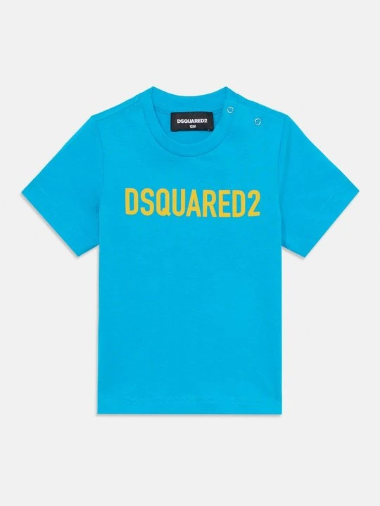 Zdjęcie produktu T-shirt z nadrukiem Dsquared2 niebieski
