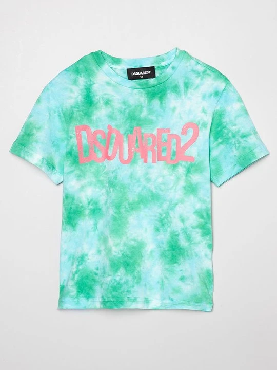Zdjęcie produktu T-shirt z nadrukiem Dsquared2 zielony