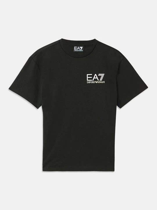 Zdjęcie produktu T-shirt z nadrukiem EA7 Emporio Armani czarny