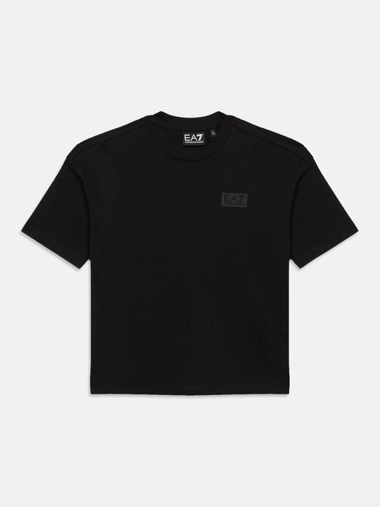 Zdjęcie produktu T-shirt z nadrukiem EA7 Emporio Armani czarny