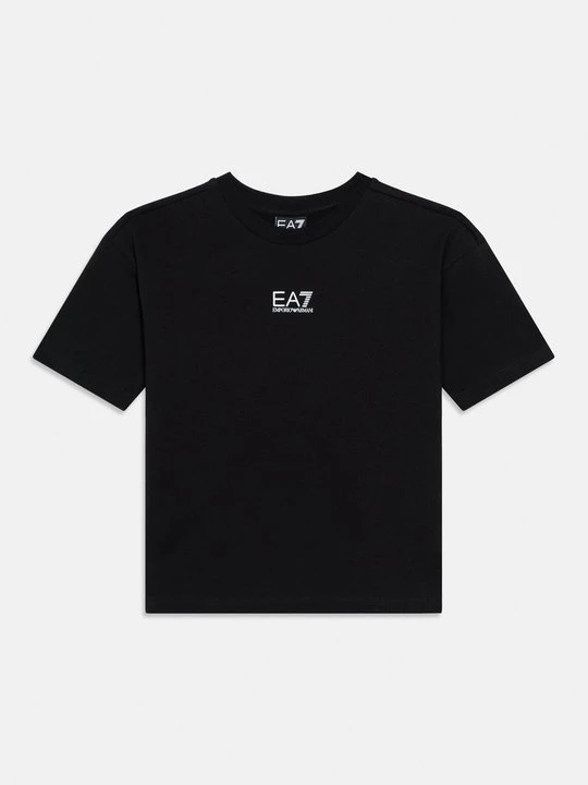 Zdjęcie produktu T-shirt z nadrukiem EA7 Emporio Armani czarny