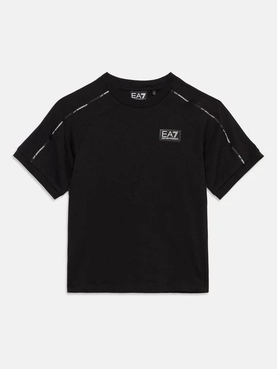 Zdjęcie produktu T-shirt z nadrukiem EA7 Emporio Armani czarny