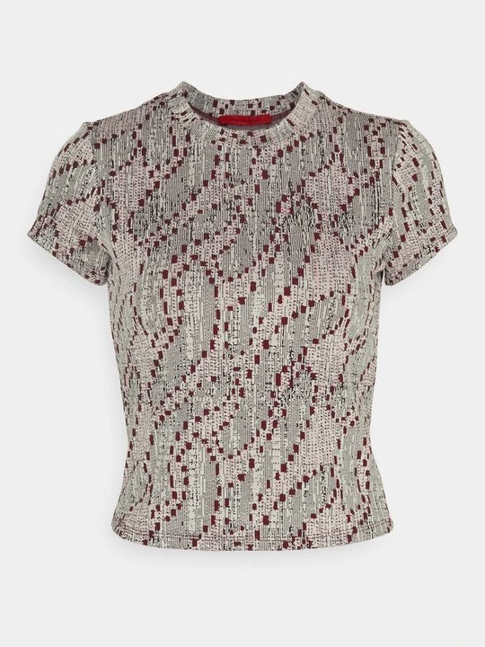Zdjęcie produktu T-shirt z nadrukiem ECKHAUS LATTA