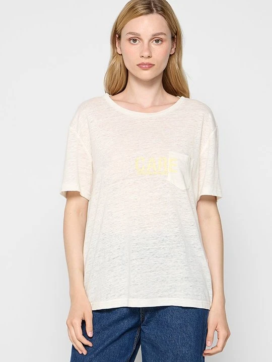 Zdjęcie produktu T-shirt z nadrukiem ECOALF biały
