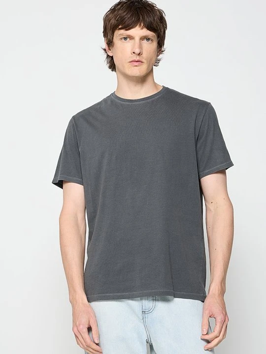 Zdjęcie produktu T-shirt z nadrukiem ECOALF szary