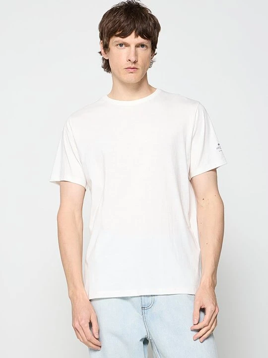 Zdjęcie produktu T-shirt z nadrukiem ECOALF mleczny