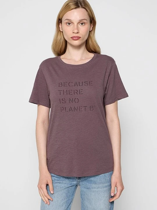 Zdjęcie produktu T-shirt z nadrukiem ECOALF czerwony