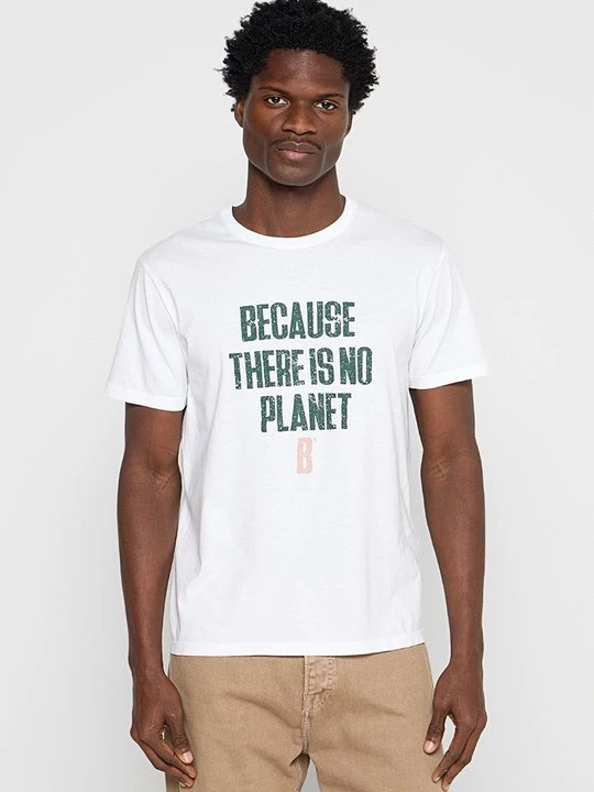 Zdjęcie produktu T-shirt z nadrukiem ECOALF biały