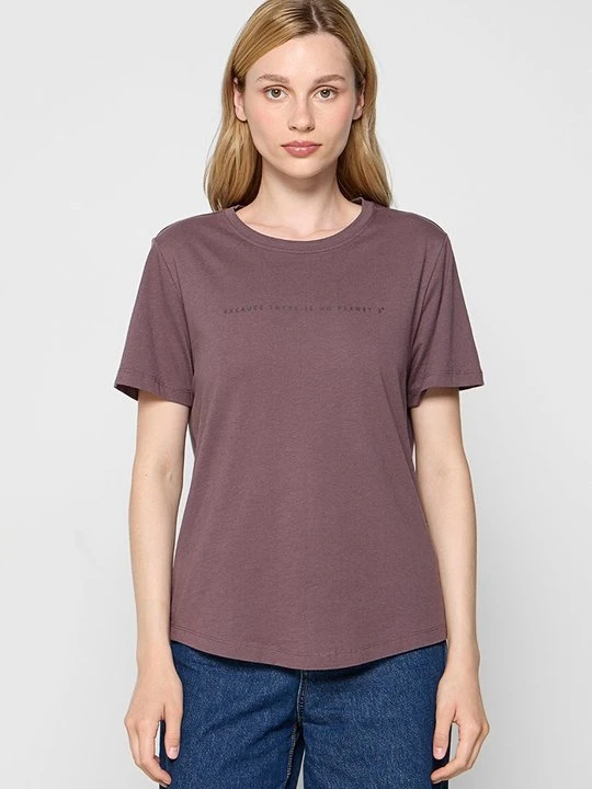 Zdjęcie produktu T-shirt z nadrukiem ECOALF czerwony