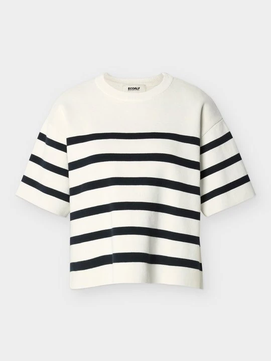 Zdjęcie produktu T-shirt z nadrukiem ECOALF granatowy