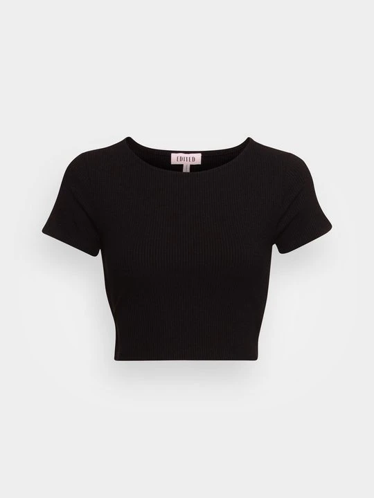 Zdjęcie produktu T-shirt z nadrukiem EDITED czarny