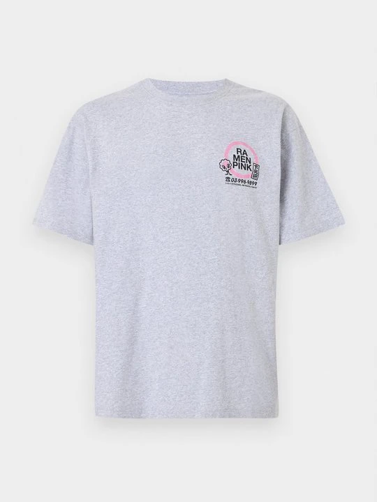 Zdjęcie produktu T-shirt z nadrukiem Edwin szary melanż