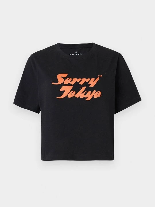 Zdjęcie produktu T-shirt z nadrukiem Edwin czarny