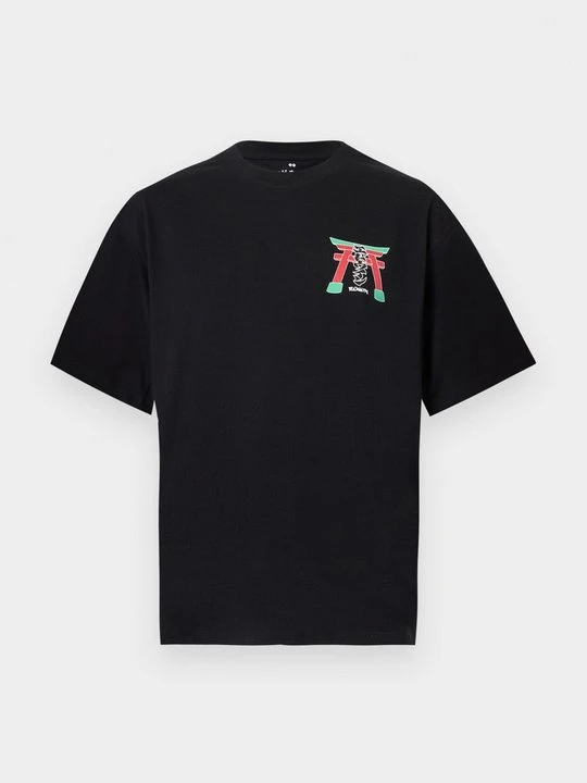 Zdjęcie produktu T-shirt z nadrukiem Edwin czarny