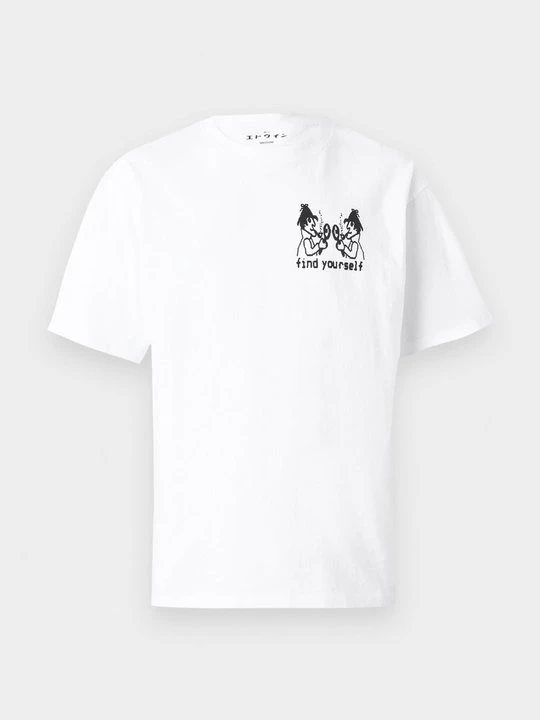 Zdjęcie produktu T-shirt z nadrukiem Edwin biały