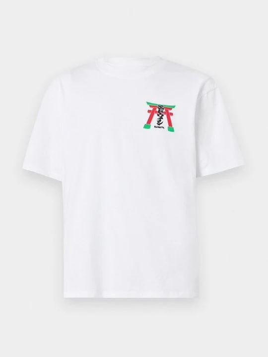 Zdjęcie produktu T-shirt z nadrukiem Edwin biały