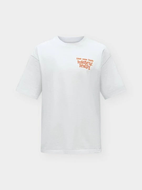 Zdjęcie produktu T-shirt z nadrukiem Edwin biały
