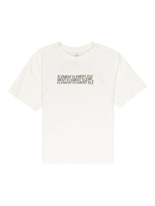 Zdjęcie produktu T-shirt z nadrukiem Element biały