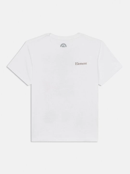 Zdjęcie produktu T-shirt z nadrukiem Element biały