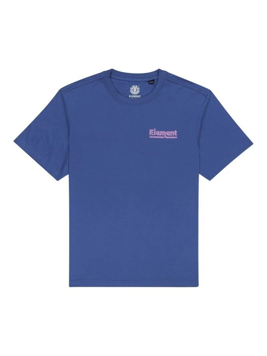 Zdjęcie produktu T-shirt z nadrukiem Element niebieski