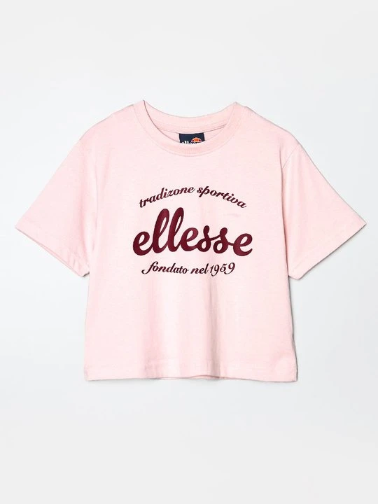 Zdjęcie produktu T-shirt z nadrukiem Ellesse jasnoróżowy