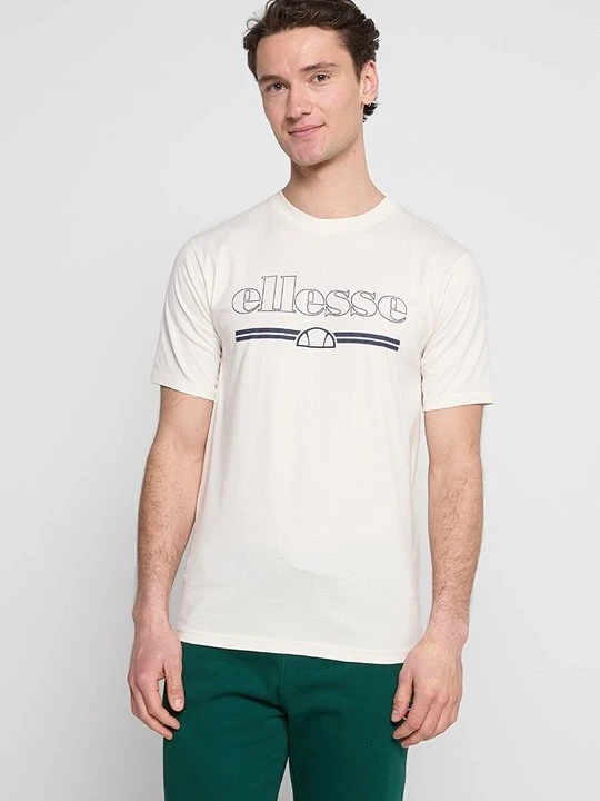Zdjęcie produktu T-shirt z nadrukiem Ellesse mleczny