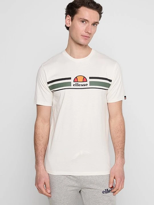 Zdjęcie produktu T-shirt z nadrukiem Ellesse mleczny