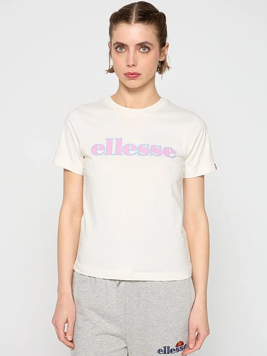 Zdjęcie produktu T-shirt z nadrukiem Ellesse mleczny