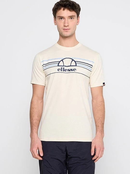 Zdjęcie produktu T-shirt z nadrukiem Ellesse mleczny