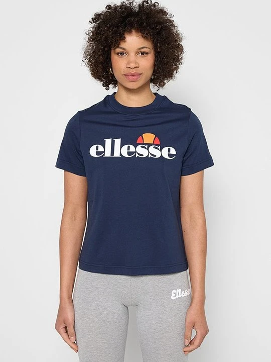 Zdjęcie produktu T-shirt z nadrukiem Ellesse granatowy