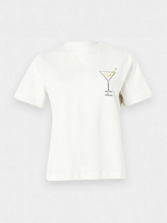 Zdjęcie produktu T-shirt z nadrukiem Ellesse mleczny