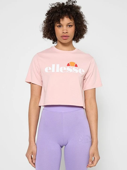 Zdjęcie produktu T-shirt z nadrukiem Ellesse różowy