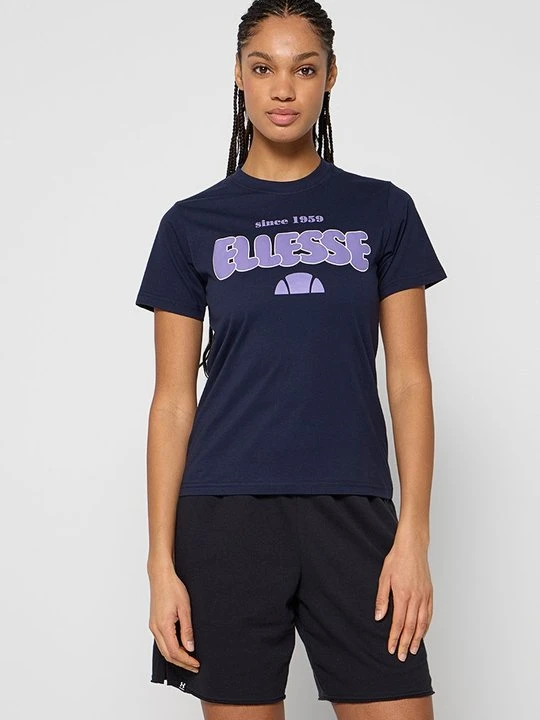 Zdjęcie produktu T-shirt z nadrukiem Ellesse granatowy