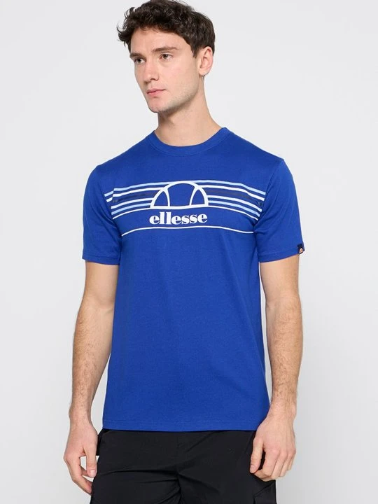 Zdjęcie produktu T-shirt z nadrukiem Ellesse niebieski